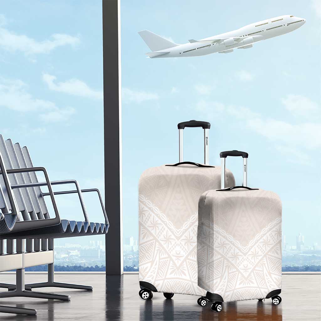 Lotu Tamaiti Tongan Polynesian Art Pattern Luggage Cover Traditional Tribal Motifs - Polynesian Pride