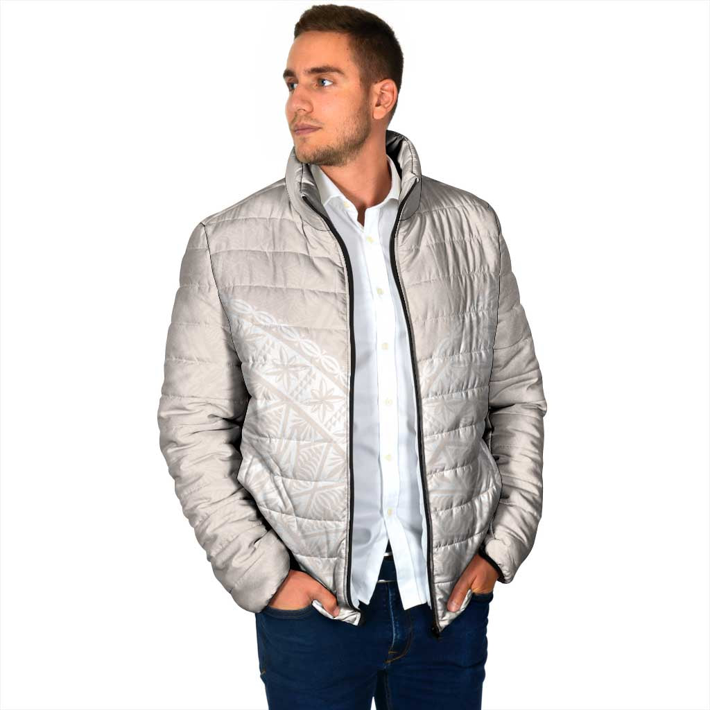 Lotu Tamaiti Tongan Polynesian Art Pattern Padded Jacket Traditional Tribal Motifs - Polynesian Pride
