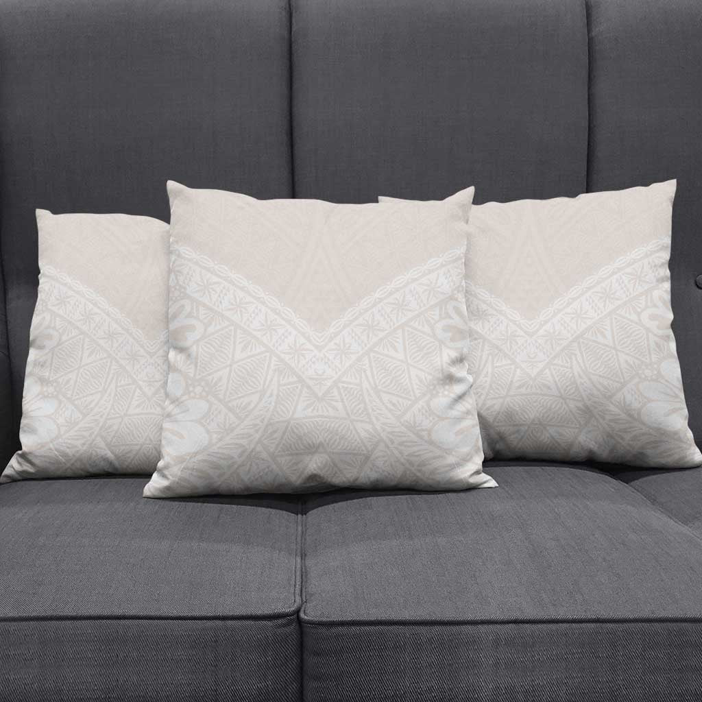 Lotu Tamaiti Tongan Polynesian Art Pattern Pillow Cover Traditional Tribal Motifs - Polynesian Pride