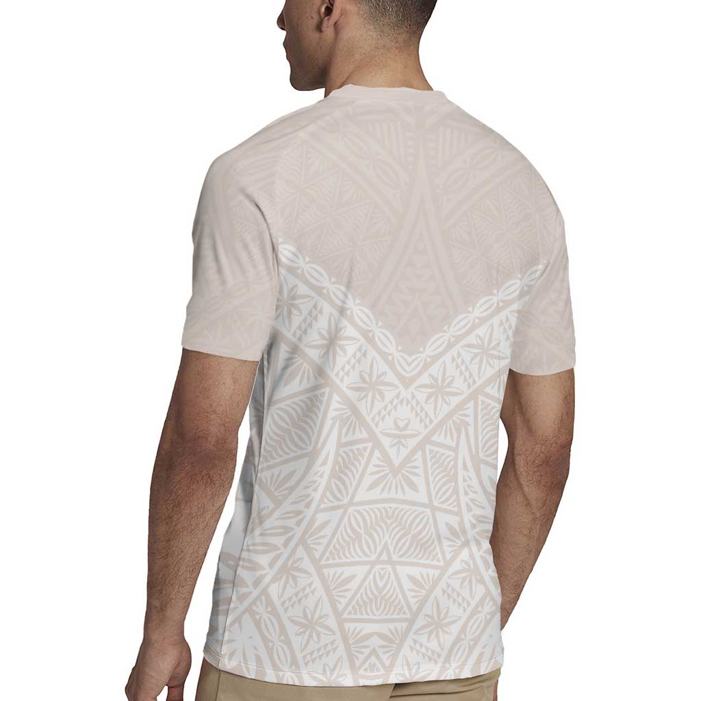 Lotu Tamaiti Tongan Polynesian Art Pattern Rugby Jersey Traditional Tribal Motifs - Polynesian Pride
