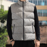 Lotu Tamaiti Tongan Polynesian Art Pattern Sleeveless Puffer Jacket Traditional Tribal Motifs - Polynesian Pride
