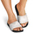 Lotu Tamaiti Tongan Polynesian Art Pattern Slide Sandals Traditional Tribal Motifs - Polynesian Pride