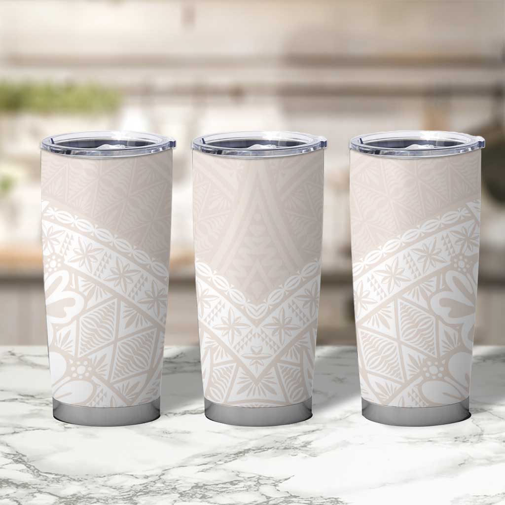 Lotu Tamaiti Tongan Polynesian Art Pattern Tumbler Cup Traditional Tribal Motifs - Polynesian Pride
