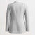 Lotu Tamaiti White Tongan Ngatu Blazer Polynesian Tribal Fonulei Pattern - Polynesian Pride