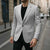 Lotu Tamaiti White Tongan Ngatu Blazer Polynesian Tribal Fonulei Pattern - Polynesian Pride