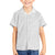 Lotu Tamaiti White Tongan Ngatu Kid Hawaiian Shirt Polynesian Tribal Fonulei Pattern - Polynesian Pride