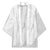Lotu Tamaiti White Tongan Ngatu Kimono Polynesian Tribal Fonulei Pattern - Polynesian Pride