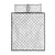 Lotu Tamaiti White Tongan Ngatu Quilt Bed Set Polynesian Tribal Fonulei Pattern - Polynesian Pride