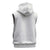 Lotu Tamaiti White Tongan Ngatu Sleeveless Hoodie Polynesian Tribal Fonulei Pattern - Polynesian Pride