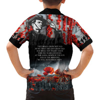 ANZAC DAY Heroes Of The Gallipoli Family Matching Puletasi and Hawaiian Shirt LT9 - Polynesian Pride