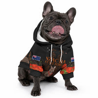 Kangaroo and Kiwi Bird ANZAC Day Custom Pet Hoodie Soldier Style LT9 - Polynesian Pride