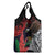 American Samoa Bald Eagle Personalized Grocery Bag Samoa Muamua Le Atua