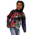 American Samoa Bald Eagle Personalized Kid Hoodie Samoa Muamua Le Atua