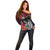 American Samoa Bald Eagle Personalized Off Shoulder Sweater Samoa Muamua Le Atua