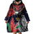 American Samoa Bald Eagle Personalized Wearable Blanket Hoodie Samoa Muamua Le Atua