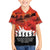 Anzac Day Gallipoli Personalised Family Matching Tank Maxi Dress and Hawaiian Shirt Red Poppy Flowers