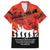 Anzac Day Gallipoli Personalised Hawaiian Shirt Red Poppy Flowers