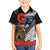 Kiwi-Tui Bird Soldier ANZAC Day Personalised Family Matching Puletasi and Hawaiian Shirt Maori Silver Fern Motif