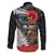 Kiwi-Tui Bird Soldier ANZAC Day Personalised Family Matching Tank Maxi Dress and Hawaiian Shirt Maori Silver Fern Motif