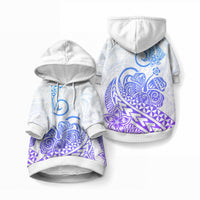 Polynesia Tribal Tattoo Gradient 04 Screen Color Pet Hoodie LT9 Pullover Gradient - Polynesian Pride