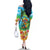 Always 5 O'clock Family Matching Off The Shoulder Long Sleeve Dress and Hawaiian Shirt Hawaiian Tropical Parrot - Polynesian Pride