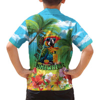 Always 5 O'clock Family Matching Puletasi and Hawaiian Shirt Hawaiian Tropical Parrot - Polynesian Pride