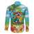 Always 5 O'clock Family Matching Short Sleeve Bodycon Dress and Hawaiian Shirt Hawaiian Tropical Parrot - Polynesian Pride