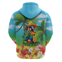 Always 5 O'clock Hoodie Hawaiian Tropical Parrot - Polynesian Pride