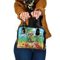 Always 5 O'clock Shoulder Handbag Hawaiian Tropical Parrot - Polynesian Pride