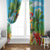Always 5 O'clock Window Curtain Hawaiian Tropical Parrot - Polynesian Pride