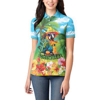 Always 5 O'clock Women Polo Shirt Hawaiian Tropical Parrot LT9 - Polynesian Pride