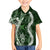 Hawaii Puakenikeni and Maile Lei Hawaiian Shirt Green Japanese Wave Style - Polynesian Pride
