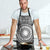 All White Tonga Malo e lelei Apron Vintage Ngatu Tribal Pattern - Polynesian Pride