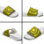 All Yellow Tonga Malo e lelei Slide Sandals Vintage Ngatu Tribal Pattern - Polynesian Pride