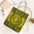 All Yellow Tonga Malo e lelei Tote Bag Vintage Ngatu Tribal Pattern - Polynesian Pride
