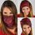 All Red Tonga Malo e lelei Neck Gaiter Vintage Ngatu Tribal Pattern - Polynesian Pride