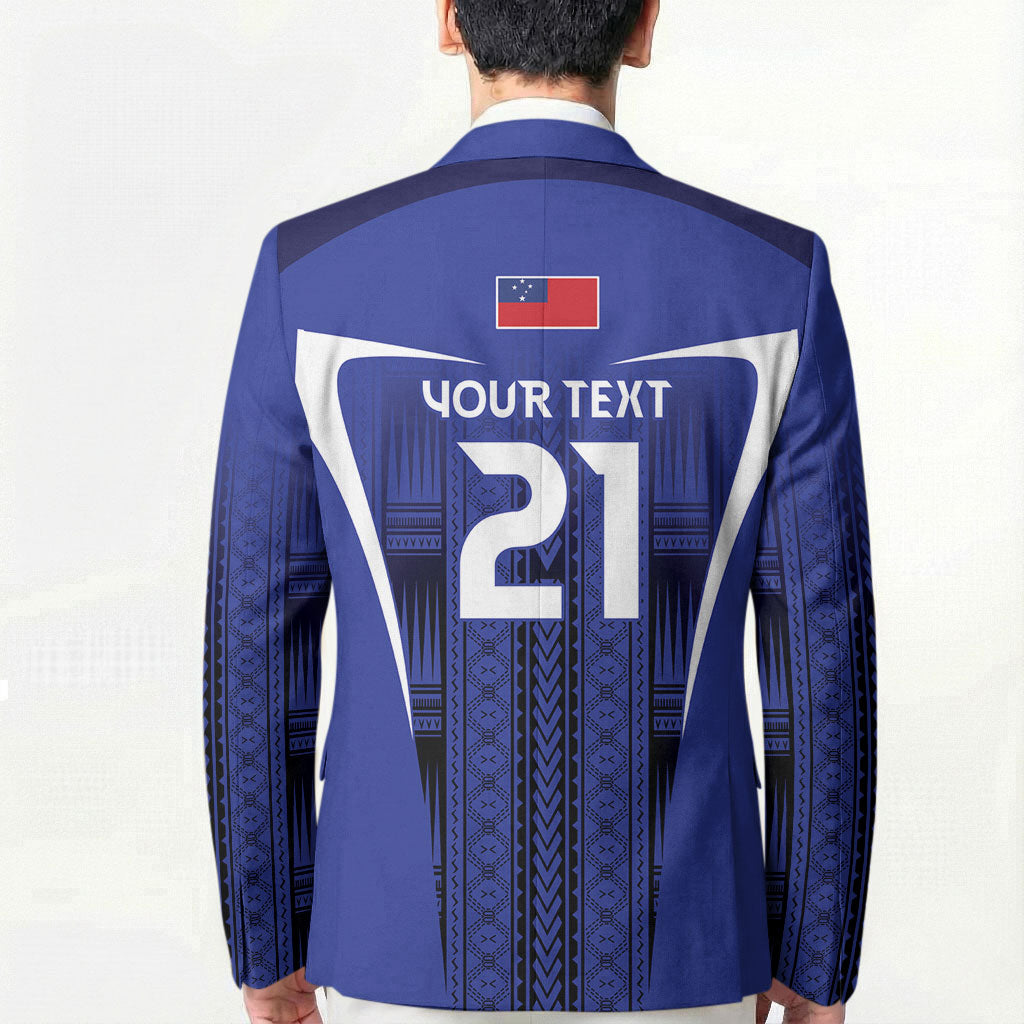 2026 Rugby Nations Series Custom Manu Samoa Blazer LT9 - Polynesian Pride