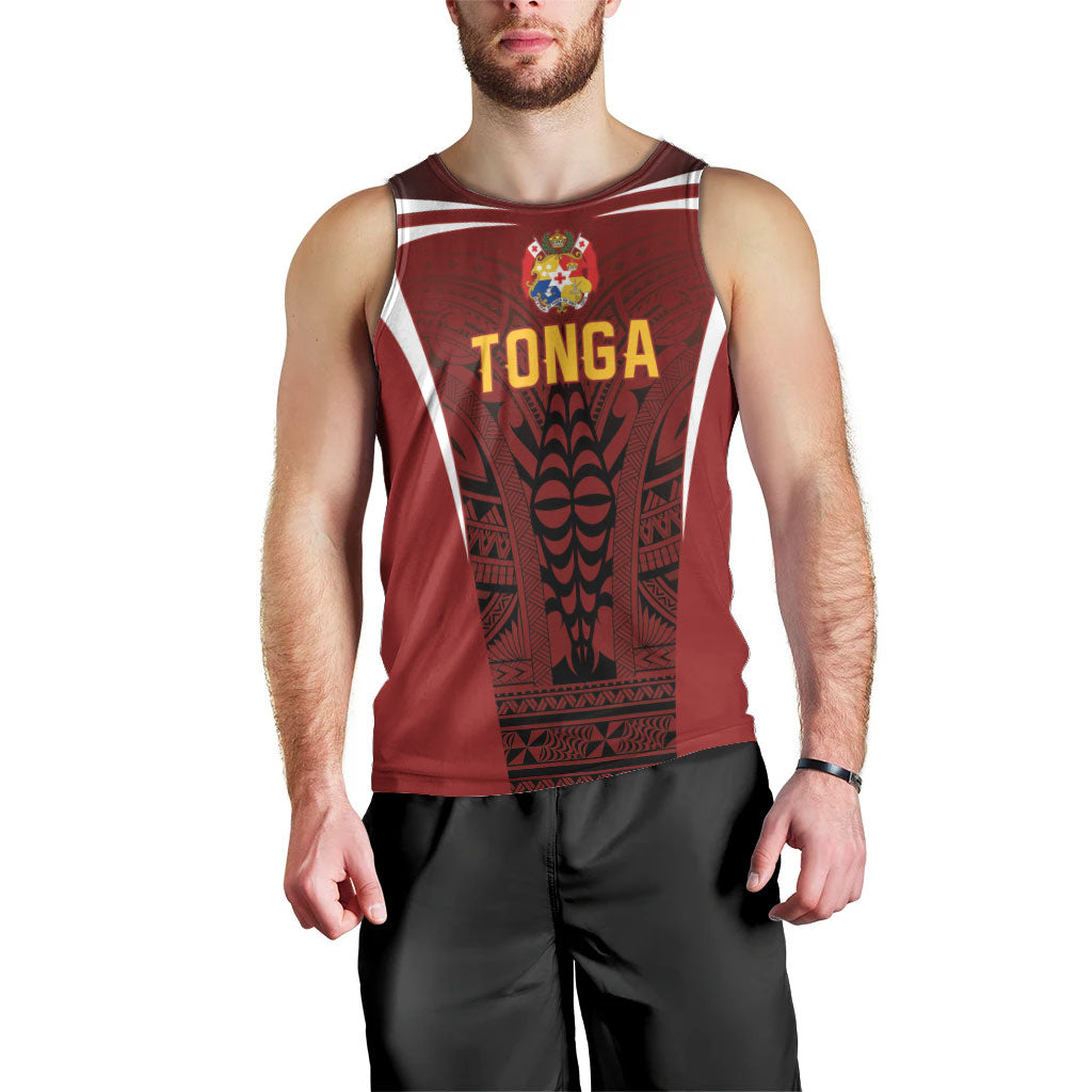 2026 Rugby Nations Series Custom Tonga Ikale Tahi Men Tank Top