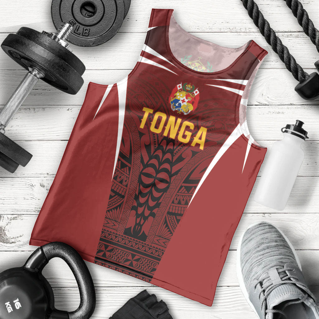 2026 Rugby Nations Series Custom Tonga Ikale Tahi Men Tank Top