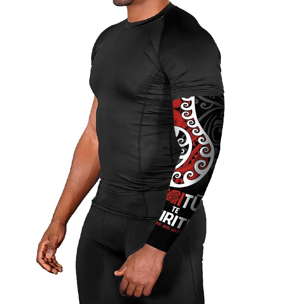Honour The Treaty New Zealand Arm Sleeves Toitu Te Tiriti Ake Ake Ake - Polynesian Pride