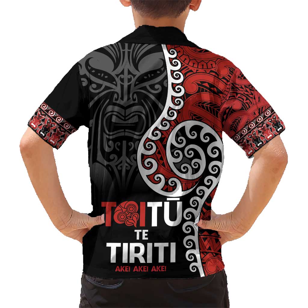 Honour The Treaty New Zealand Hawaiian Shirt Toitu Te Tiriti Ake!Ake!Ake! LT9 - Polynesian Pride