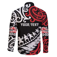 Honour The Treaty New Zealand Personalised Family Matching Summer Maxi Dress and Hawaiian Shirt Toitu Te Tiriti Half Fern with Haka dance LT9 - Polynesian Pride