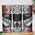 Honour The Treaty New Zealand Personalised Skinny Tumbler Toitu Te Tiriti Half Fern with Haka dance
