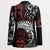 Honour The Treaty New Zealand Personalised Blazer Toitu Te Tiriti Indigenous Maori Face - Polynesian Pride