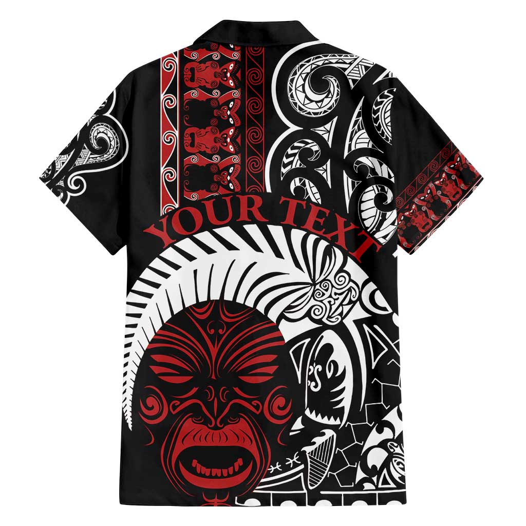 Honour The Treaty New Zealand Personalised Family Matching Puletasi and Hawaiian Shirt Toitu Te Tiriti Indigenous Maori Face LT9 - Polynesian Pride
