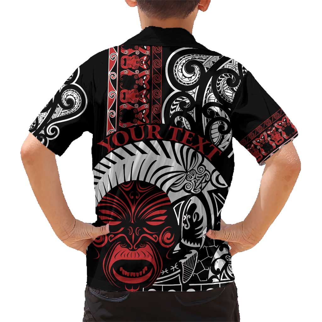 Honour The Treaty New Zealand Personalised Hawaiian Shirt Toitu Te Tiriti Indigenous Maori Face LT9 - Polynesian Pride