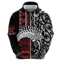 Honour The Treaty New Zealand Personalised Hoodie Toitu Te Tiriti Indigenous Maori Face LT9 - Polynesian Pride