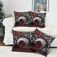 Honour The Treaty New Zealand Personalised Pillow Cover Toitu Te Tiriti Indigenous Maori Face LT9 - Polynesian Pride