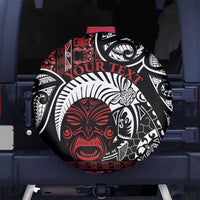 Honour The Treaty New Zealand Personalised Spare Tire Cover Toitu Te Tiriti Indigenous Maori Face LT9 - Polynesian Pride