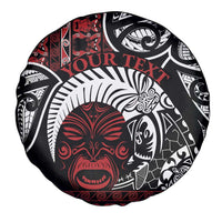 Honour The Treaty New Zealand Personalised Spare Tire Cover Toitu Te Tiriti Indigenous Maori Face LT9 - Polynesian Pride